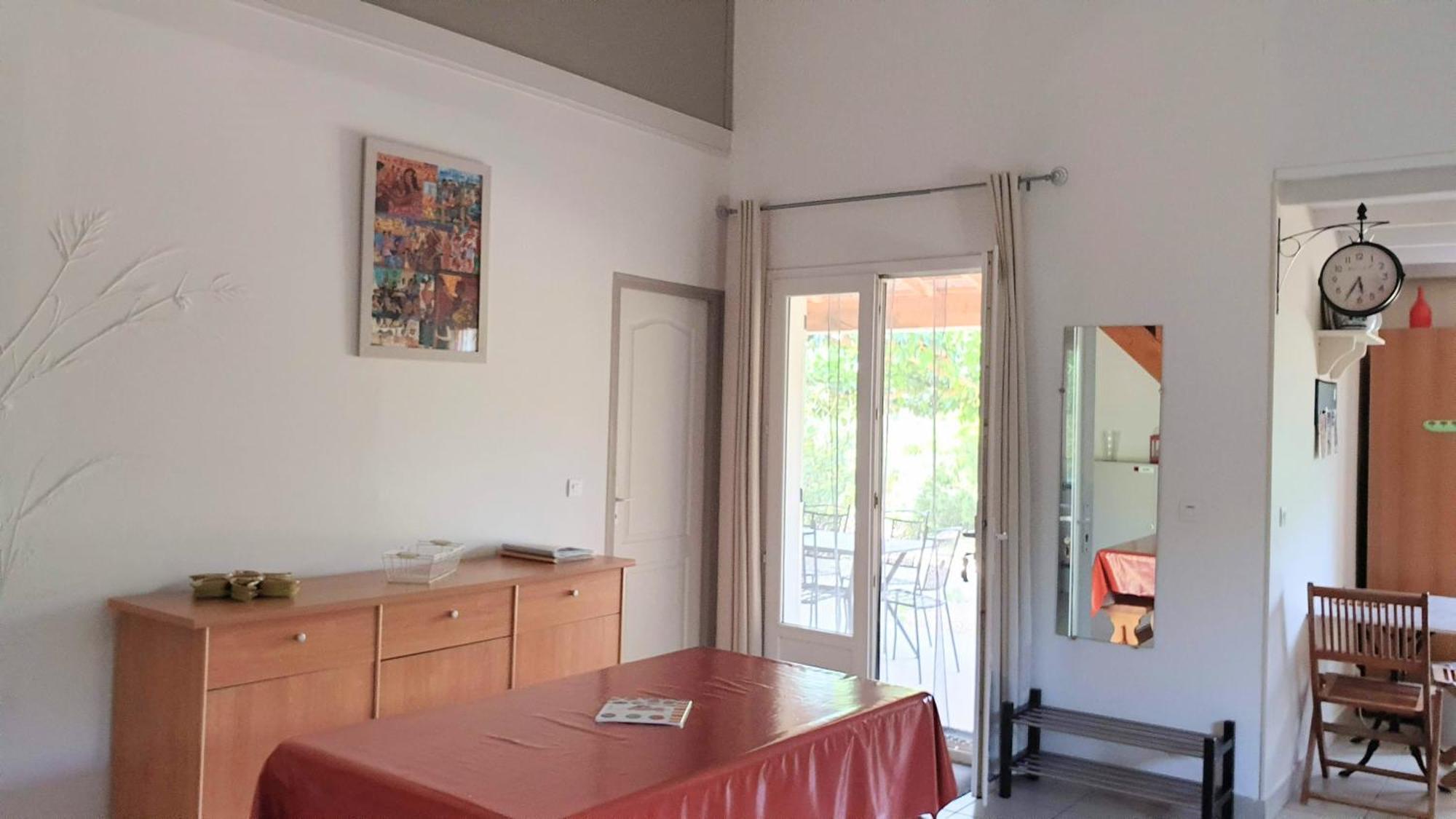 Gites Du Combeau Saint-Maurice-dʼIbie Habitación foto